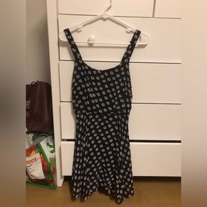 Lucca Couture daisy print fit & flare sleeveless dress